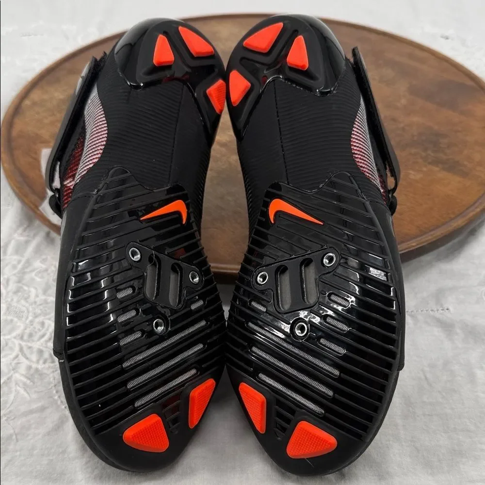 Nike Shoes Mens 6.5 Superrep Cycle Black Metallic Silver Hyper Crimson Bike